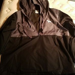 Victoria's secret pink anorak jacket